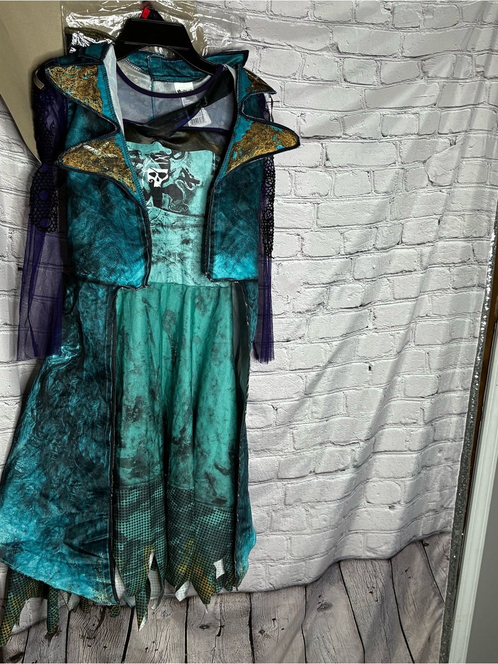 Disney Descendants By Disguise Uma Halloween Costume Descendants 2 Sz 10/12 NEW